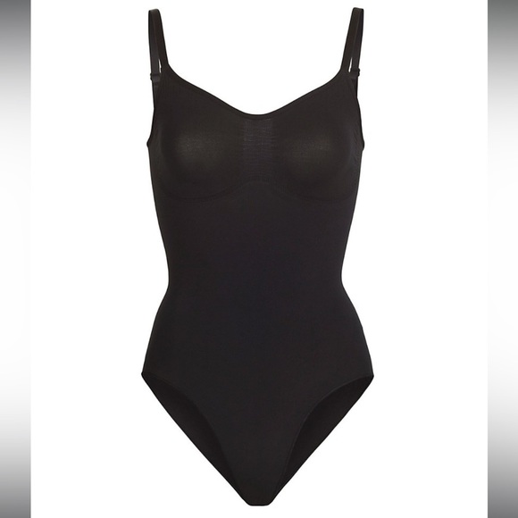 Skims S/M sculpting thong bodysuit onyx - Picture 4 of 6